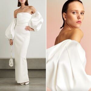 Solace London Carmen Maxi Dress White